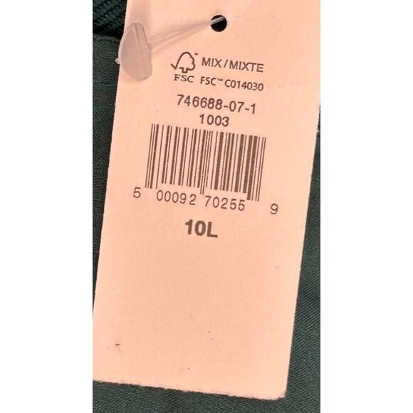 NWT Banana Republic Lido Wide Leg Wool Pant Size 10L Green Business Casual - Picture 13 of 14